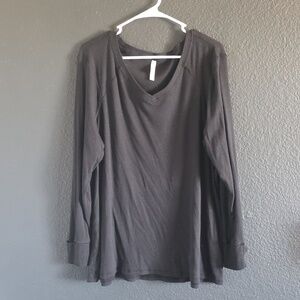 💜LuLaRoe Cozy Collection Classic Black Long Sleeve Top